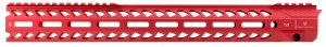 Strike Industries SI-StrikeRail 17in Red M-LOK Handguard