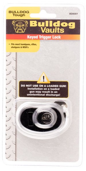 Bulldog Single Pack Trigger Lock Key Lock
