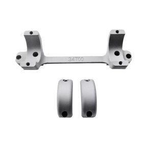 DNZ Products 33700 Remington 700 30mm High Silver Scope Mount