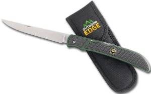 Outdoor Edge Fish N Bone 5 In 440A Stainless Steel Black