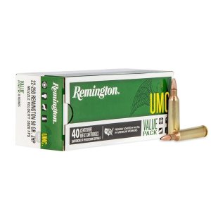 Remington UMC 22-250 Rem 50 Grain Jacketed Hollow Point 40 Rounds