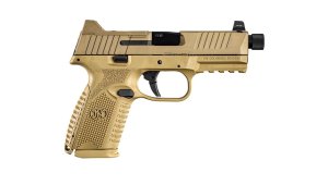 FN America 66-101709 9mm 4.5 In 24rd FDE Optics Ready Night Sights