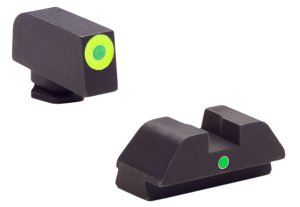 AmeriGlo GL305 i-Dot Night Sight Set Glock 42/43/43X/48 Tritium Green