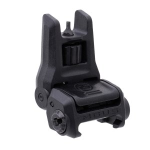 Magpul MAG1166-BLK MBUS 3 Front Sight Black, Polymer, Spring-Loaded Design