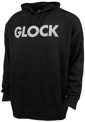 Glock AP95782 Traditional Black Hoodie Medium Durable Soft