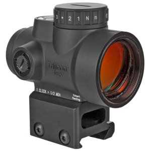Trijicon MRO HD 1x25mm Red Dot Sight, Adjustable 68 MOA Reticle, Ambidextrous Brightness Control, Waterproof 7075-T6 Housing, Matte Black