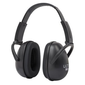 Allen Ultrx Sound Blocker 23dB NRR Foldable Black Earmuff