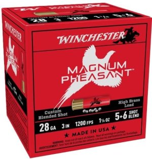 Winchester Ammunition Magnum Pheasant 28GA 2.75In 1-1/8oz Sizes 5/6