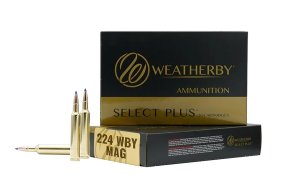 Weatherby R224805FBT 224WthbyMag 80.5gr 20/Box 10/Case