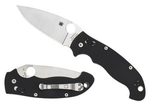 Spyderco C95GP2 Manix 2 XL Knife Black G10 Handle CPMS30V Blade