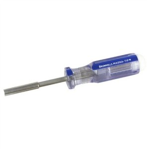 Brownells MAGNA-TIP #84 HOLLOW HANDLE 1.25" DIAMETER X 8" LONG BLUE