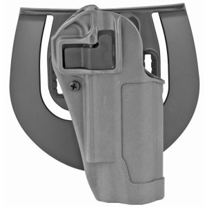 Blackhawk 413503BKR Holster Right Hand 1911 Gunmetal Gray Polymer