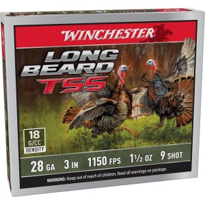 Winchester AMMO Long Beard TSS 28ga 3in #9 5rd Shotgun Shells (LBTSS2839)