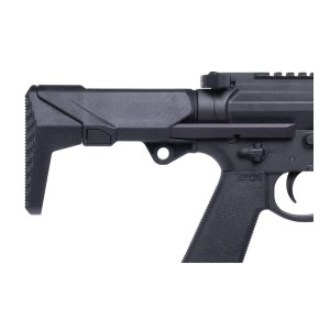 Q LLC Shorty Black Polymer Stock AR/M4 Compact Lightweight