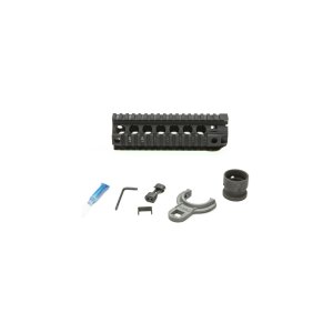 Bravo Company BCM-QRF-7-556-BLK 7In Picatinny Quad Rail Black