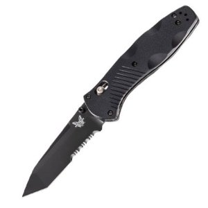 Benchmade 583SBK Osborne Barrage 3.6" Serrated Tanto 154CM Steel