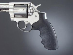 Hogue 88000 Monogrip Rubber Grip Black Fits Ruger Speed-Six