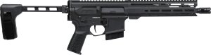 CMMG Dissent Mk4, .338 ARC, 10.5 Barrel, 1- 10rd Magazine, Black, Braced, Pistol