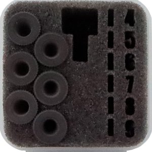 Specialty Iron IIAKT Rifle Peep Aperture Kit with 6 Apertures