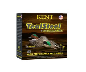 Kent TealSteel 20G 3" 1oz 25BX Ammo - Precision Steel Shot, High Velocity, Reliable Performance, KTS20328-6