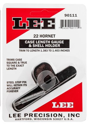 Lee Precision 300 Savage Case Length Gauge and Shell Holder