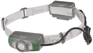 Police Security Flashlights 97743 Twin Power Headlamp Gray 550 Lumens AAA