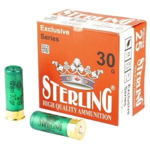 Sterling Exclusive Series 12 Gauge 2.75" #9 Shot Shell 1 1/6 oz 25 Round