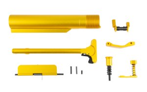 XTS-ADZ-PKGD AR-15 Gold Anodized Parts Kit
