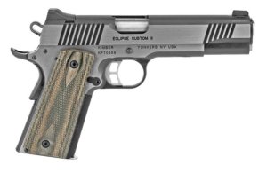 Kimber Eclipse Custom II 10MM 5" Barrel Stainless Steel 1911 Pistol - Gray/Black Grips, Tritium Sights, CA Compliant