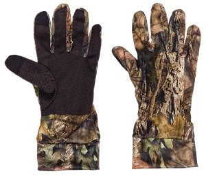 Allen Vanish Spandex Hunting Gloves Mossy Oak Break-Up Country Camo