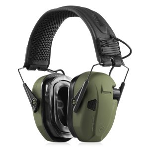 Savior Equipment Apollo Electronic 24dB Hearing Protection Ear Muffs OD Green EM-APOLLOOG