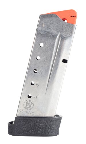 Smith & Wesson M&P Shield Extended Magazine, 7-Round Capacity, .45 ACP, Black Finish
