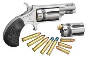North American Arms NAA-22MC-TW .22 LR/.22 WMR 1.63in Stainless 5 Shot