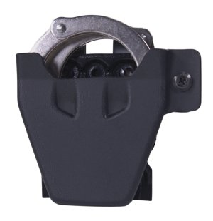 High Speed Gear 42DCSCBK Handcuff Holster Kydex Black MOLLE/Belt Mount