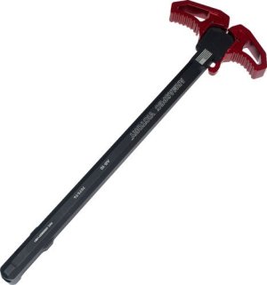 Armaspec ARM162RED Victory Ambidextrous AR-10 Charging Handle Red