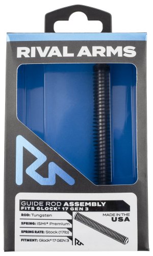 Rival Arms RA50G101T Guide Rod Assembly Glock 17 Gen3 Tungsten