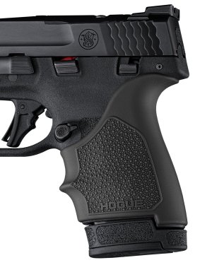 Hogue HandAll Beavertail Handgun Grip Sleeve for S&W M&P 9 Shield Plus Black
