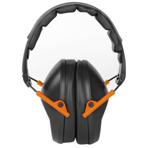 Walkers GWP-FPM1-BKO Passive Low-Profile Muff Black/Orange