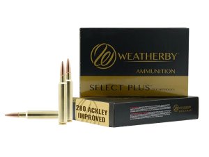 Weatherby R280A168CHH 280 Ackley 168 Grain 20 Per Box/10 Case