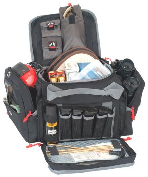 G Outdoors GPS-1411MRB Medium Range Bag Black 14"x11"x9"