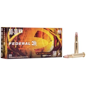 Federal Premium Fusion 30-30 Win 150 Grain Soft Point 20 Rounds F3030FS1