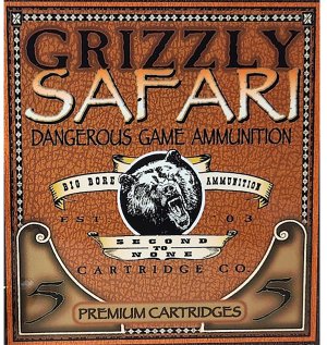 Grizzly GC458WM5 458 Win Mag 500gr Solid Brass Ammo 5/Box