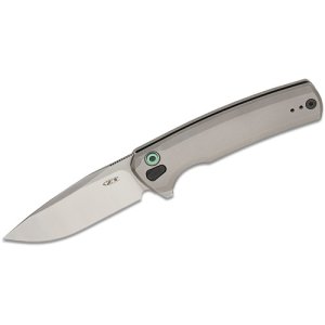 Zero Tolerance 0044 Folding Knife - 3.2" - Drop Point - Grey
