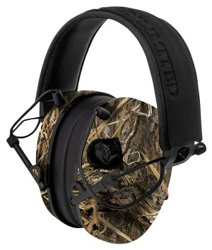 Radians RAD DU-E2HP Electronic Earmuff Mossy Oak Over-the-Head