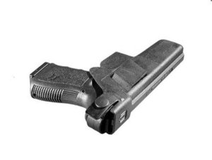 Glock HO17045 Duty Holster OWB Black Polymer w-Thumb Break Retention St...