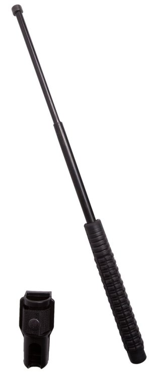 Caliber Gourmet Uzi UZI-EXB-21H 21 Expandable Baton 8.25 Closed Black