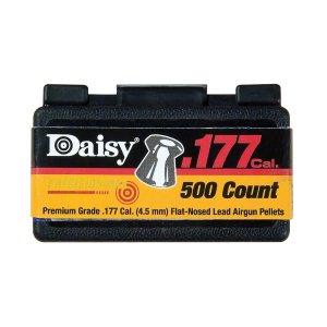Daisy PELLET 177CAL 500 CT Flat-Nosed Lead Pellets in Flip-Top Box with