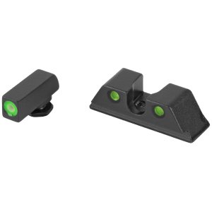 Meprolight 402243111 Hyper-Bright Green Tritium Sights for Glock 17/19/22