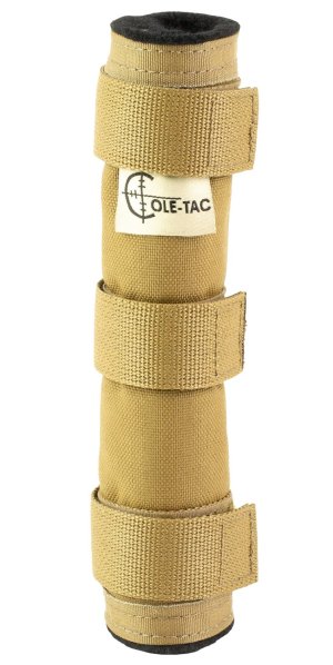 Cole-TAC MP202 Metal Python Suppressor Cover 7.5 In Coyote 1305 7.50"