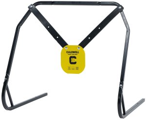Caldwell 1140016 8" AR500 Steel Gong Target Stand Kit with XL Hangers